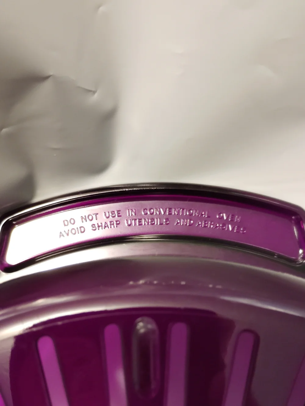 Tupperware TupperWave Stack Cooker Colander In Purple Or A Microwave Plate Cover